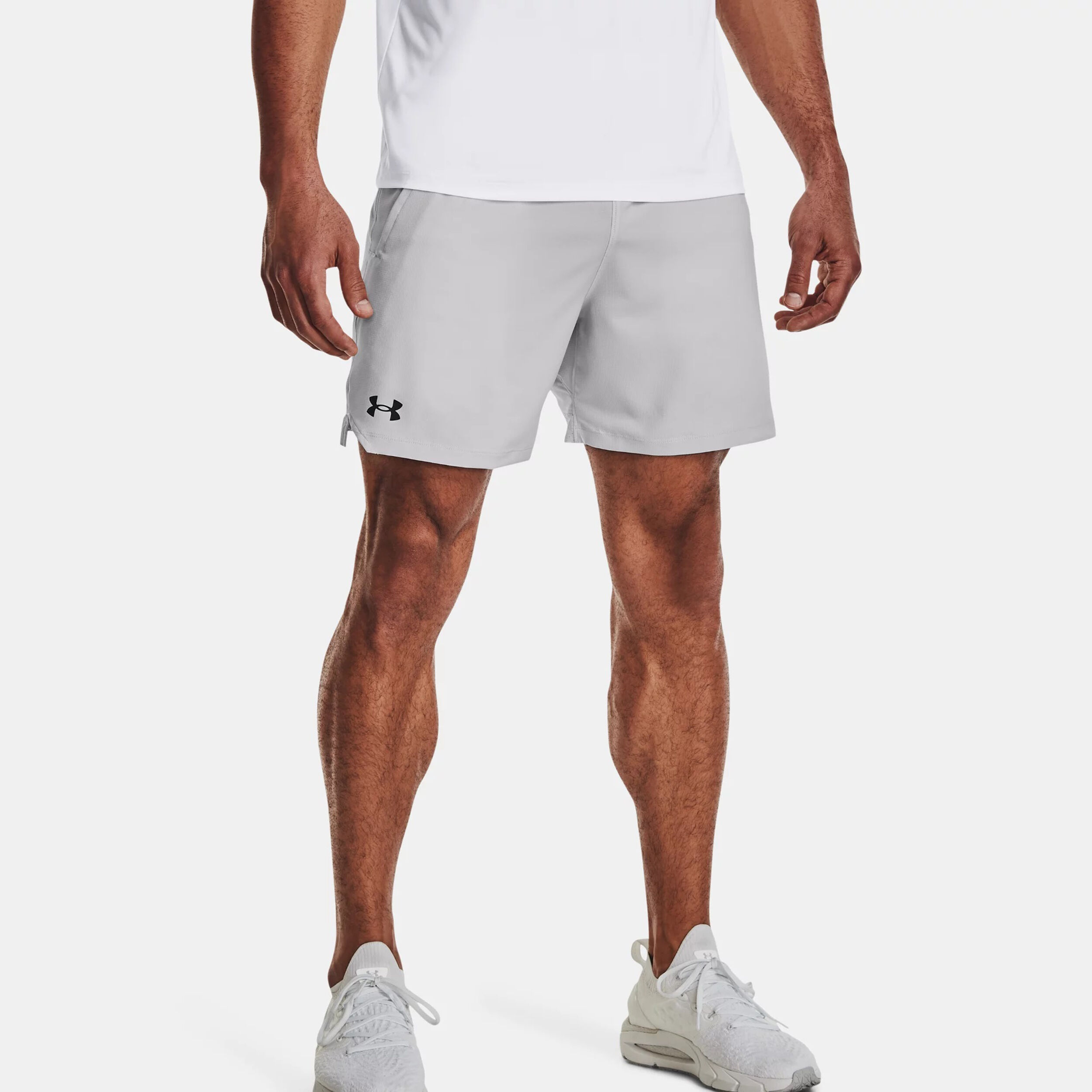 Under Armour Vanish Woven 6in Shorts Hommes - Gris Clair
