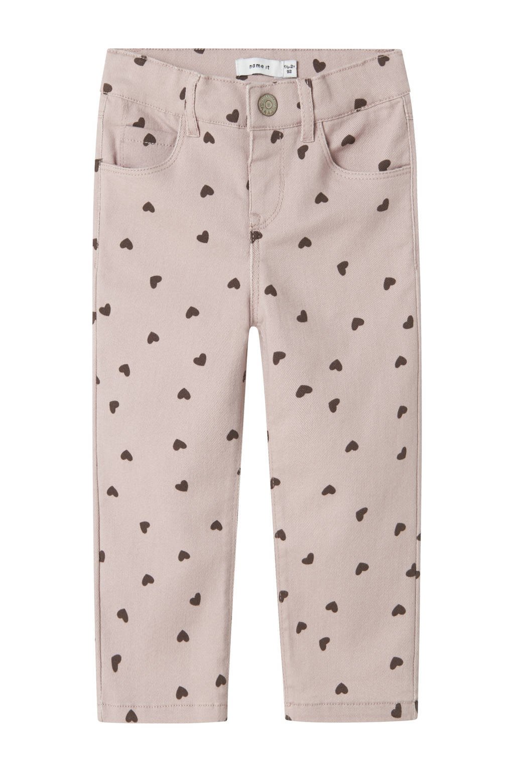 NAME IT MINI straight casual broek lila