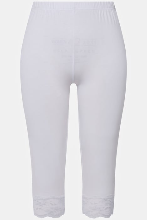 Capri, elastischer Spitzensaum, bis Gr. 66/68