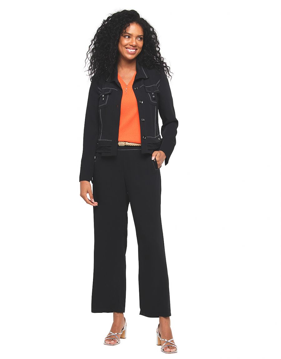 Veste chemise noire