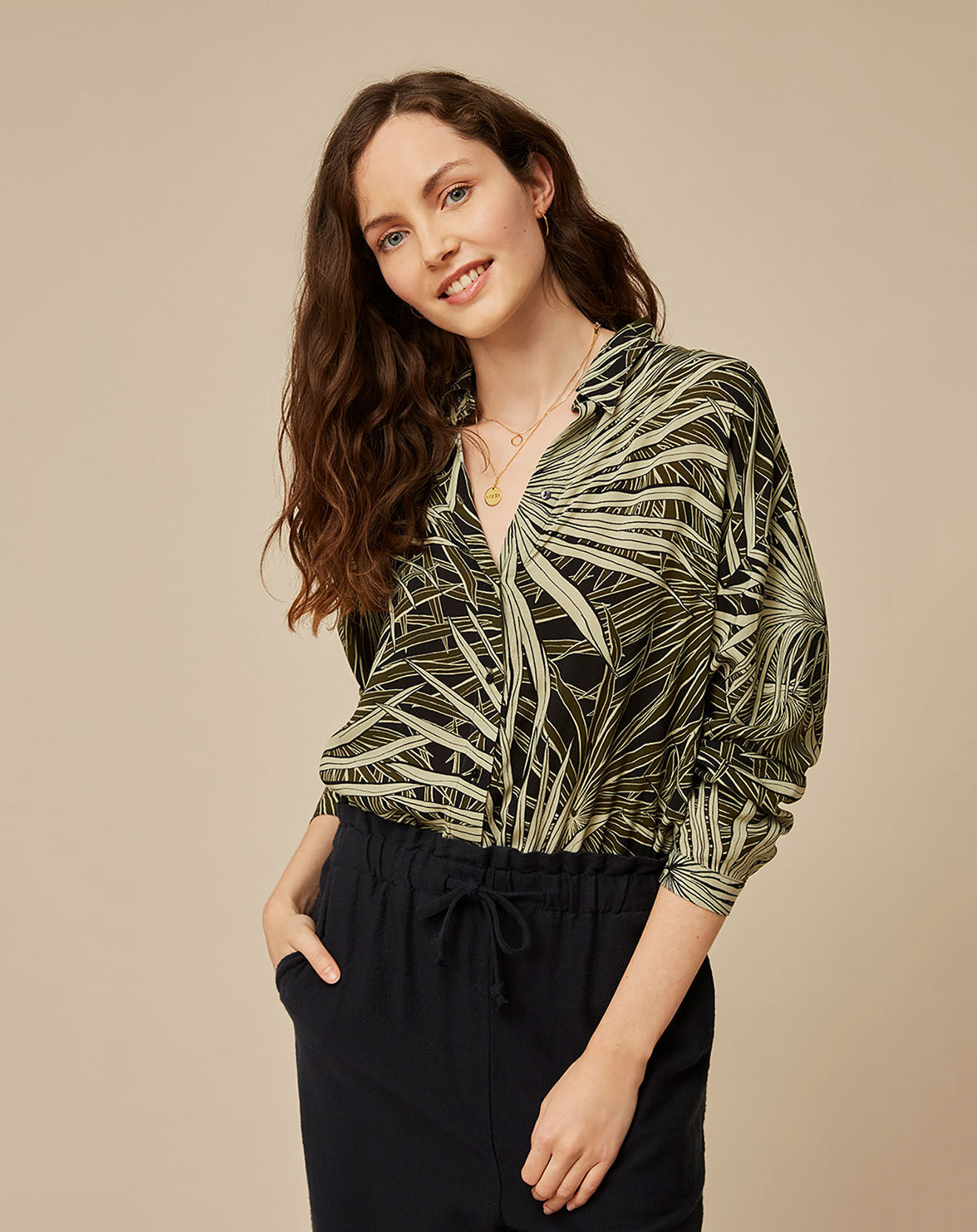 Harris Wilson Chemise Cindelle jungle