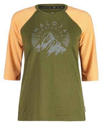 Maillot Femme Maloja HimbeereM. Moss Multi Vert / Orange