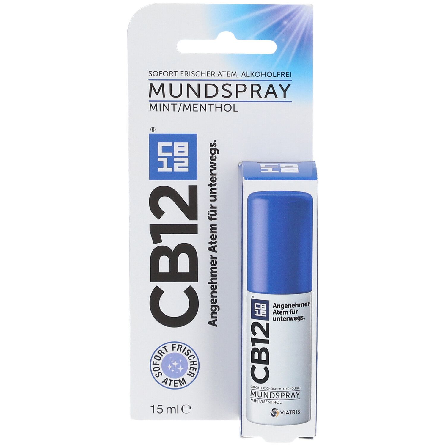CB12 Spray: Mundspray für angenehmen Atem unterwegs