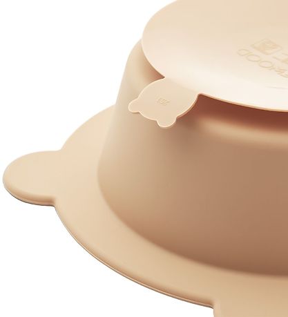Liewood Sk?l m. Sugekop - 2-pak - Silikone - Peony - Mustard/Tus