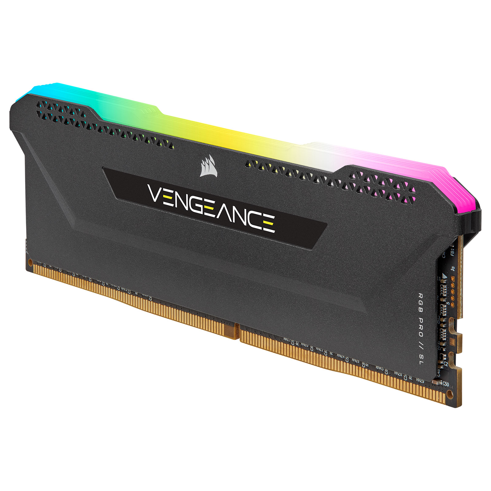 Corsair Vengeance RGB PRO SL Series 64 Go (2 x 32 Go) DDR4 3600 MHz CL18 - Noir