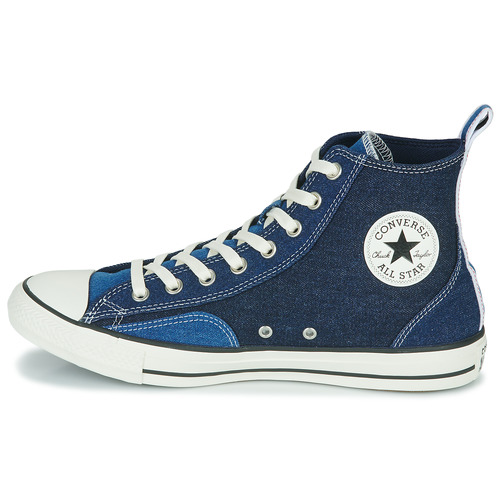 Converse - CHUCK TAYLOR ALL STAR HI - Bleu / Blanc