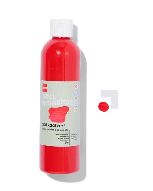 gouache rouge 250 ml