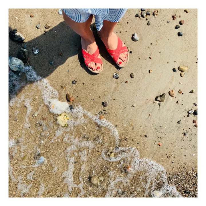 Shangies Sandales #1 | Rouge framboise