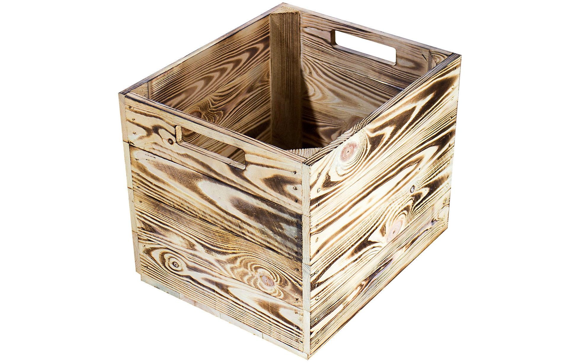 Holz Zollhaus Aufbewahrungsbox »Holz Zollhaus Aufbewahrungskiste«