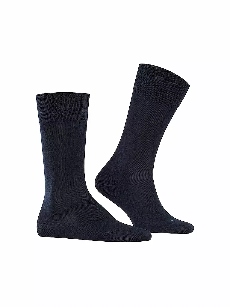 FALKE Herren Socken Sensitive Malaga dark navy dunkelblau