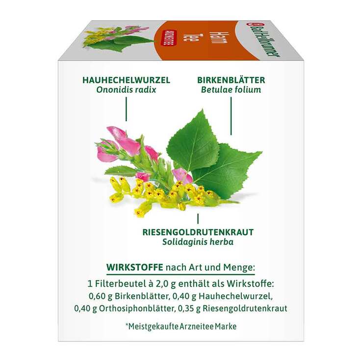 Bad Heilbrunner Tee Harntee Filterbeutel, 8X2.0 g