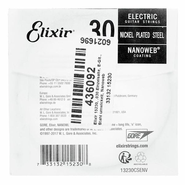 Elixir .030 Electric Guitar