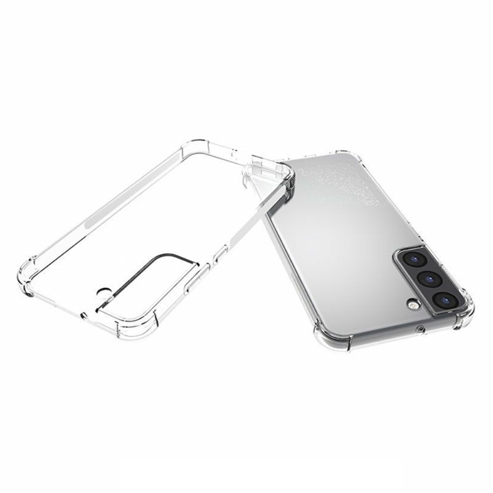 Samsung Galaxy S22  Plus 5G Gummi Hülle Air Cushion Fallschutz - Transparent