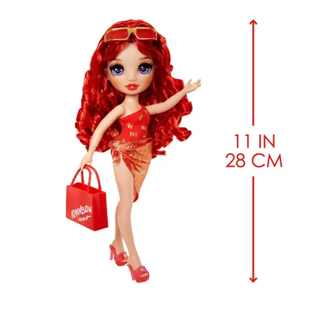 MGA Entertainment Rainbow High Swim & Style Ruby (Red) 28 cm
