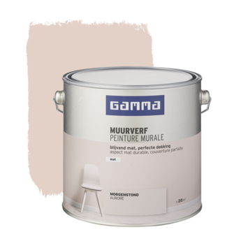 GAMMA muurverf mat 2,5 L morgenstond