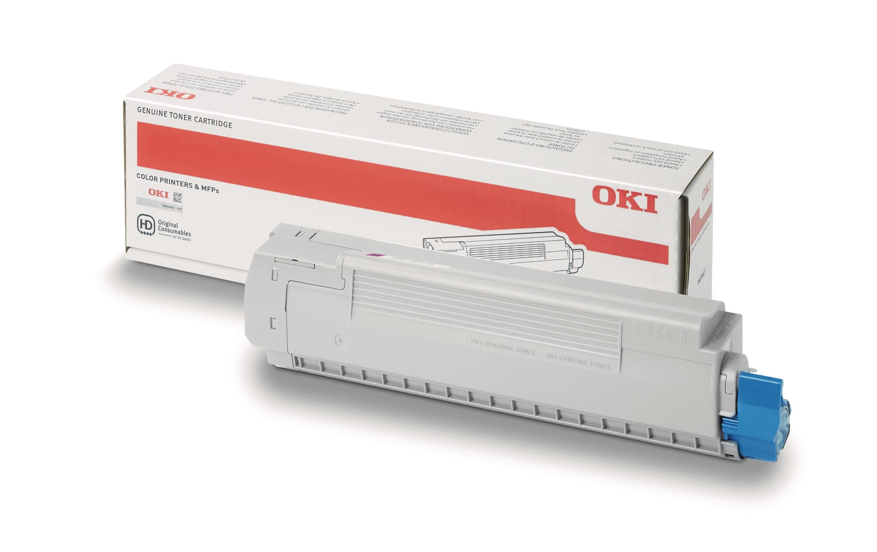 Toner 44059254 Magenta<br>Toner, black
