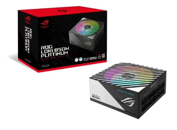ASUS NEZ Asus ROG Loki SFX-L 850W Platinum strømforsyning - PC/Server strømforsyning