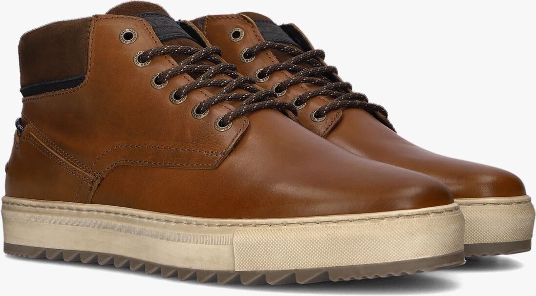 GAASTRA cognac gaastra hoge sneaker led mid oil m