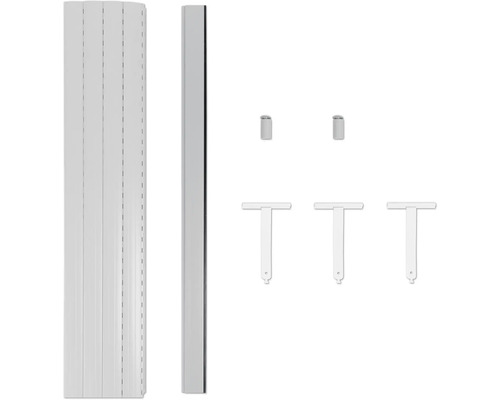 Schellenberg rolluik complete set Systeem Mini B 1100 x H 1300 mm grijs