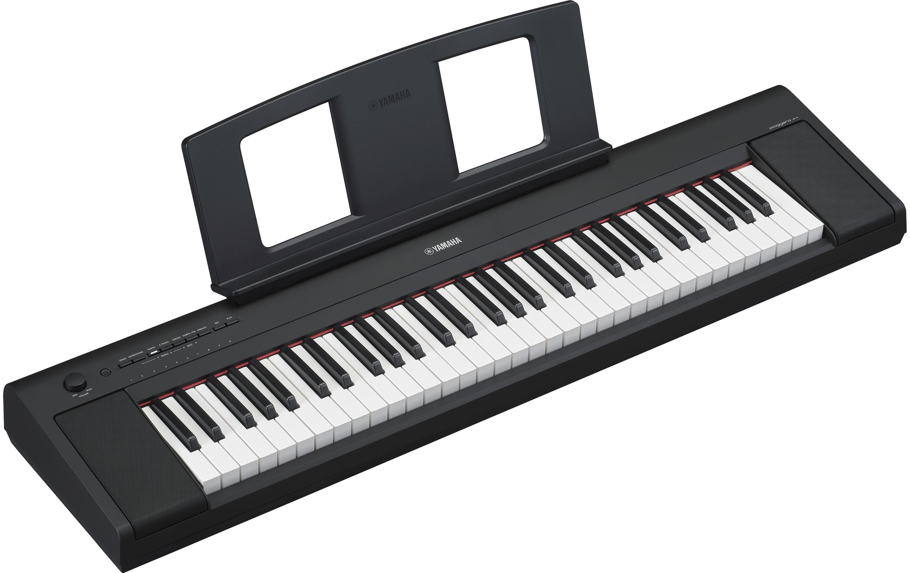 Keyboard NP-15<br>Kompaktes und vielseitiges Digitalpiano-Keyboard für Einsteiger und Fortgeschrittene