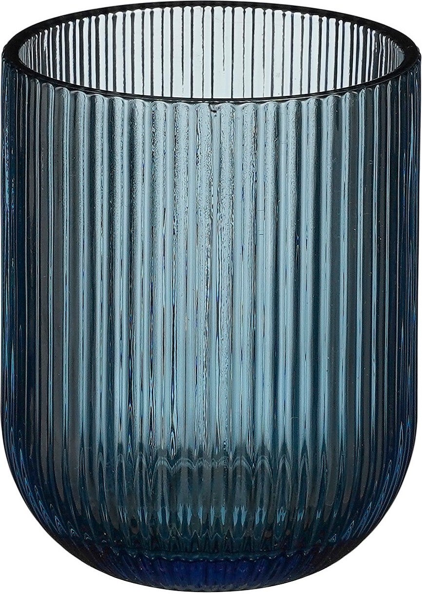 Mica Decorations drinkglas Merlot blauw 250 ml
