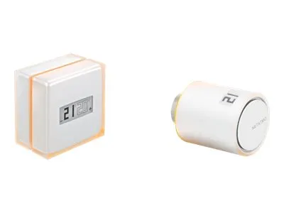Netatmo Pack - 1 x Smart Thermostat   3 x Additional Smart Radiator Valves - Termostatsæt