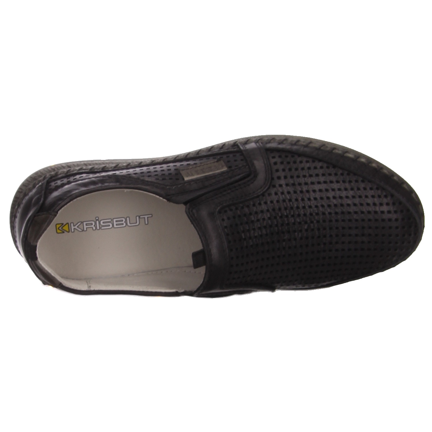Krisbut Slipper schwarz schwarz
