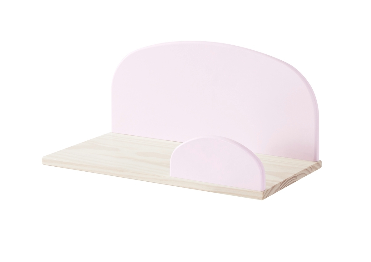 Wandregal KIDDY - rosa - 45 cm breit