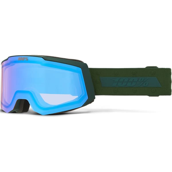 Masque de ski 100PERCENT SNOWCRAFT S CREATURE - MIRROR GREEN LENS