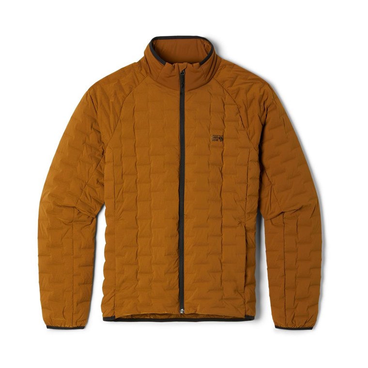 Mountain Hardwear Stretchdown Light Jacket Men Golden Brown
