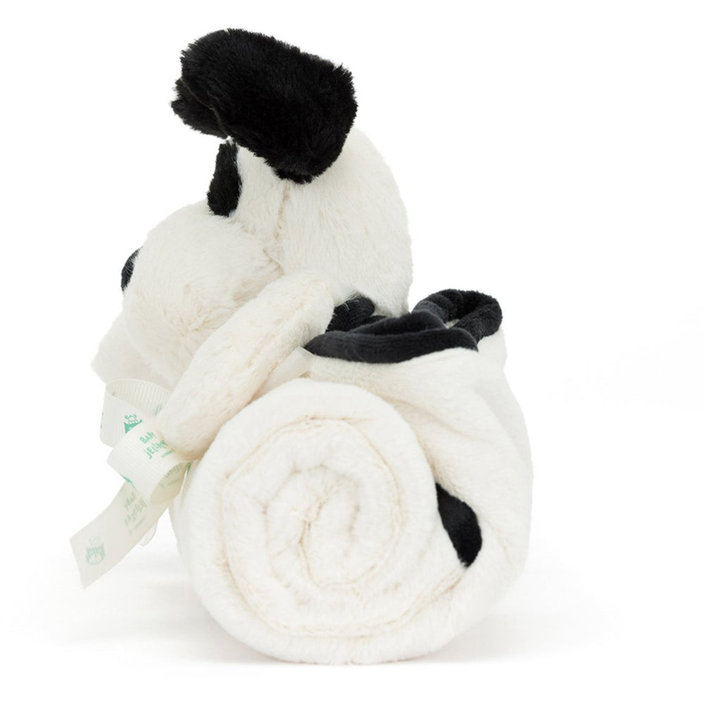 Køb Jellycat Bashful Sort & Creme Hvalp Nussetæppe