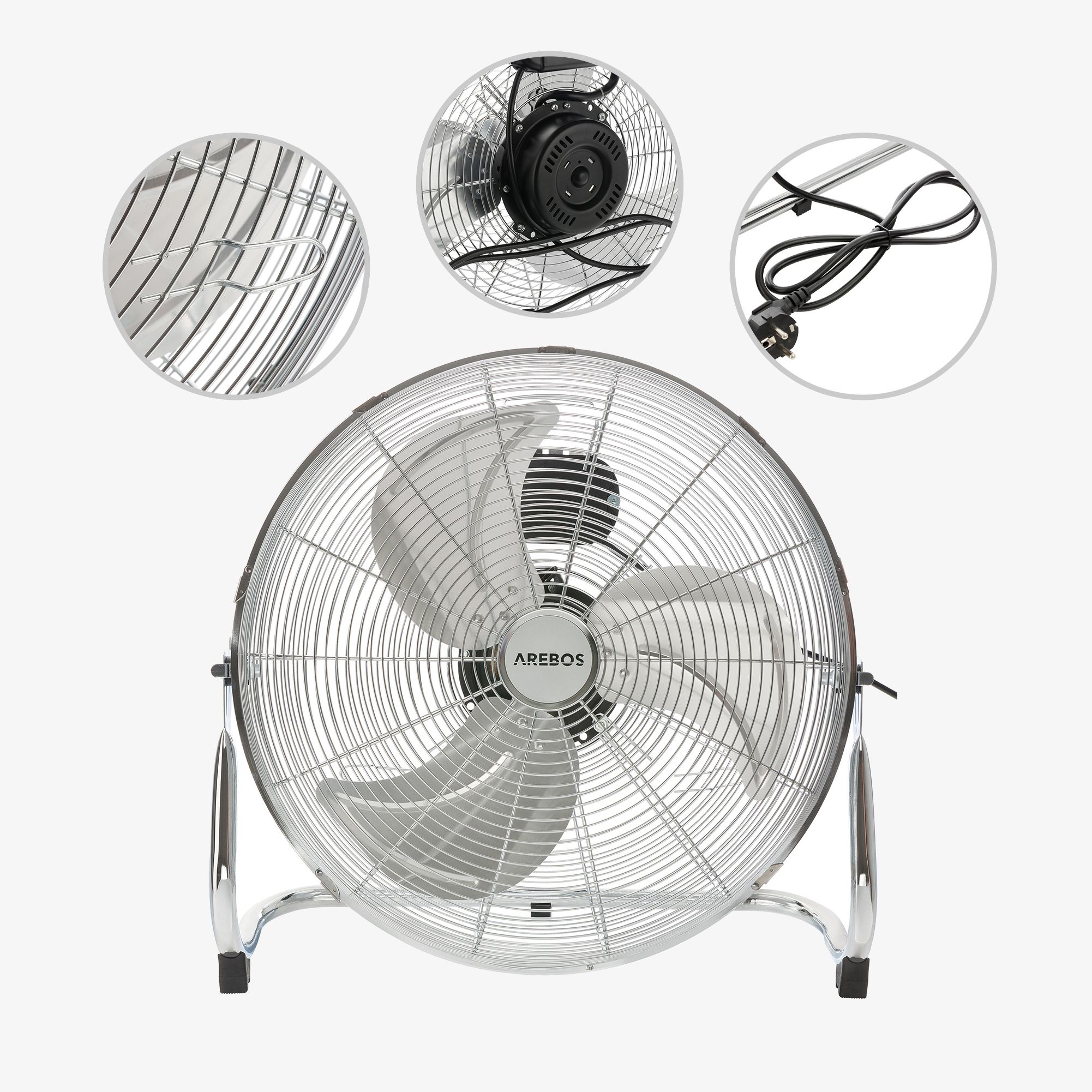 Bodenventilator 18 Zoll 120W