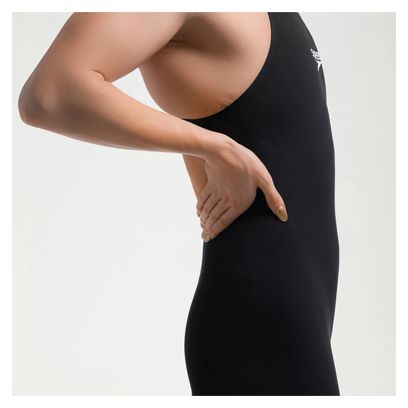 Maillot de Bain 1 pièce Femme Speedo Fastkin LZR Valor 2.0 Kneeskin Noir