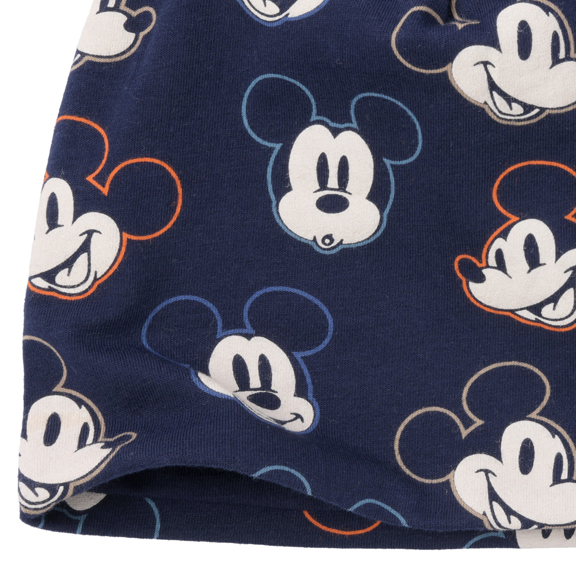 Topomini Micky Maus Mütze  mit Allover-Print dunkelblau