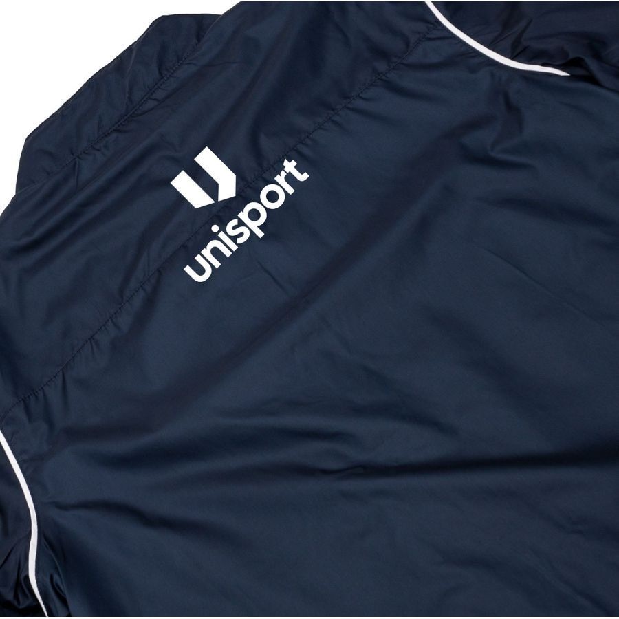 Crécy FC Veste de Pluie Imperméable Park 20 - Bleu Foncé/Blanc