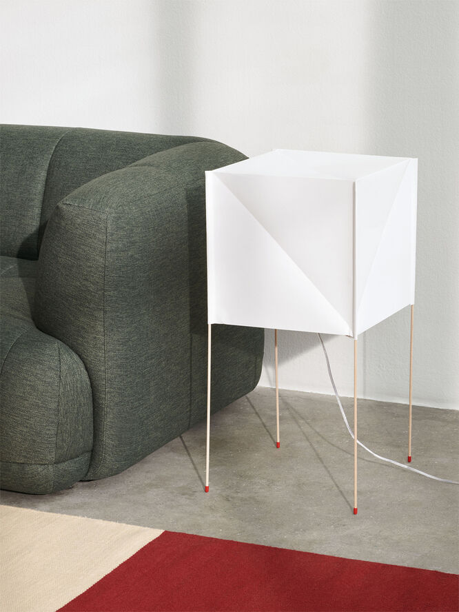 Hay Paper Cube Floor Lamp-ECOPET Paper