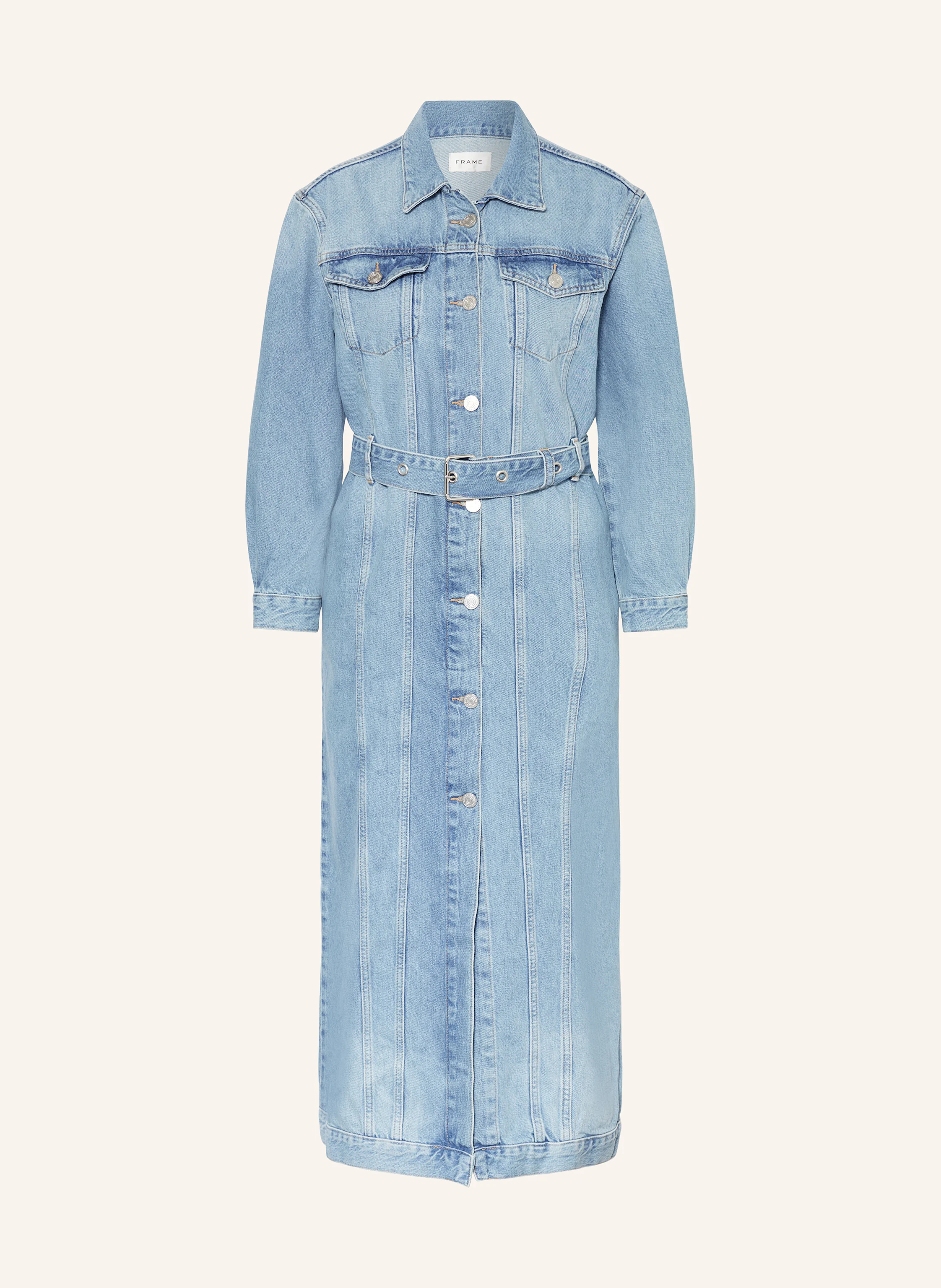 FRAME Jeanskleid THE OVERLONG TRUCKER