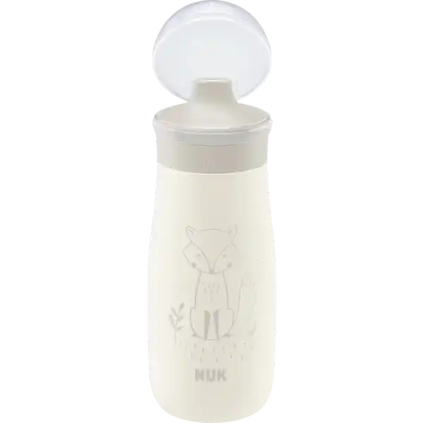 Mini-Me Sip Trinkflasche Edelstahl beige 300ml, ab 9 Monate