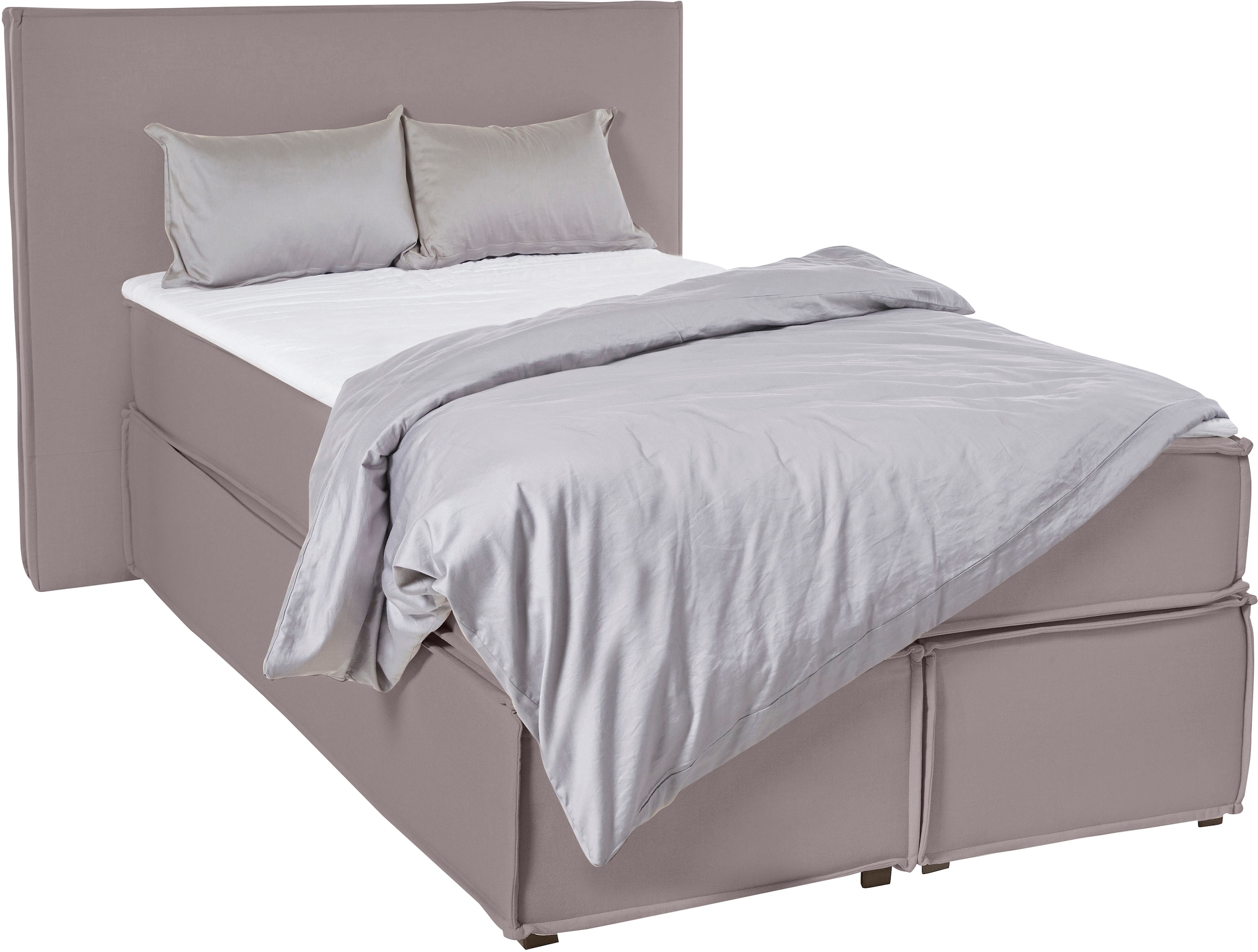 LeGer Home by Lena Gercke Boxspringbett »Yuma« incl. Topper, in 4 Breiten, 3 Matratzenarten und je 2 Härtegraden