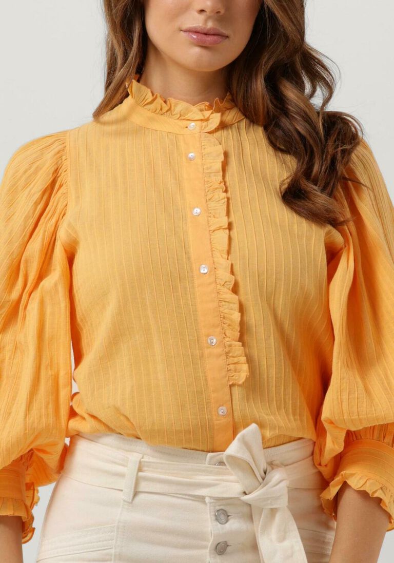 ANTIK BATIK oranje antik batik blouse yvonne blouse