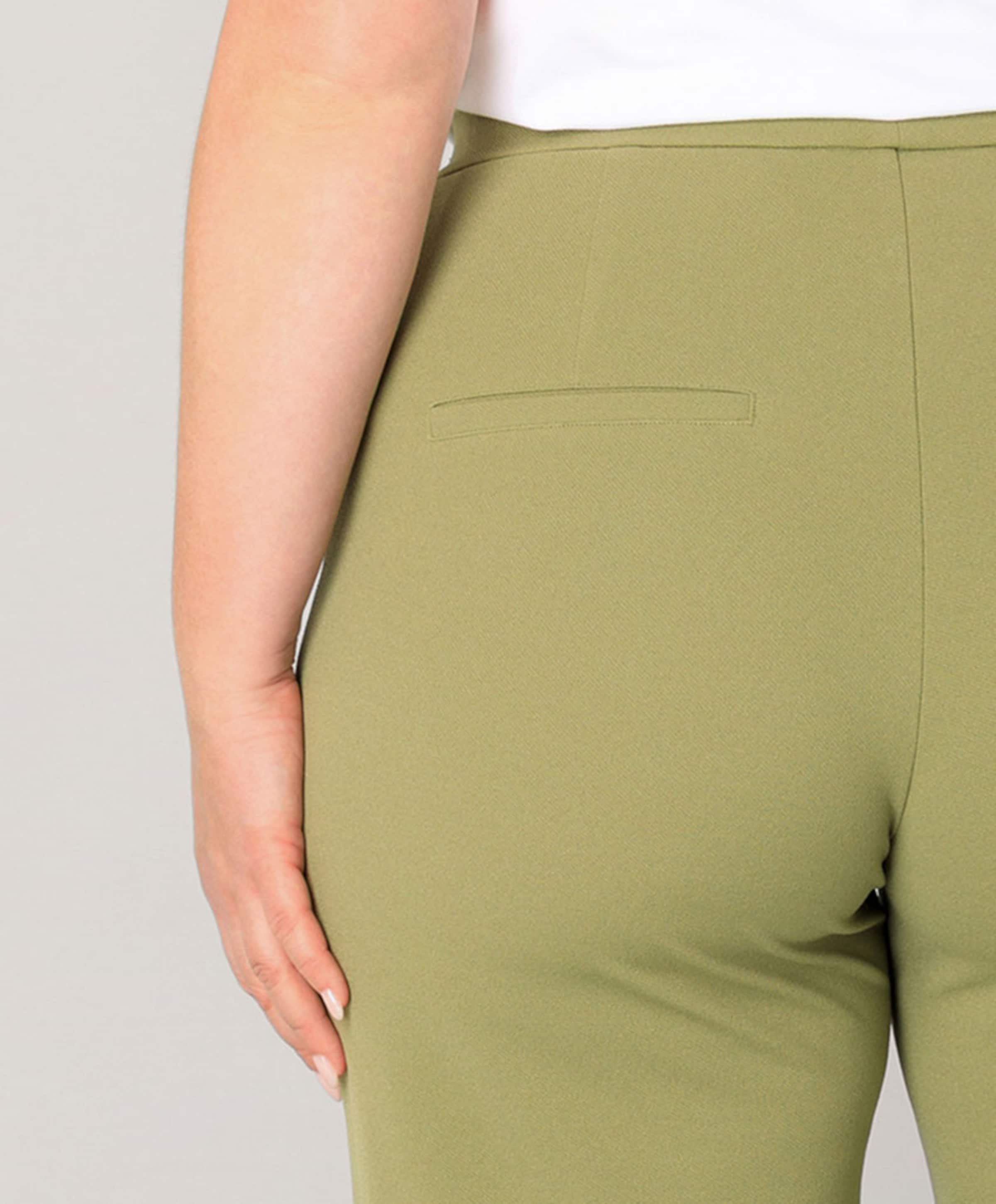 Base Level Curvy Arah dames broek groen