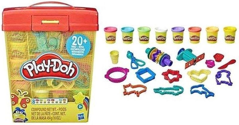 Play-Doh - Knutselset - Multikleur - Inclusief Opbergkoffer en Gereedschap