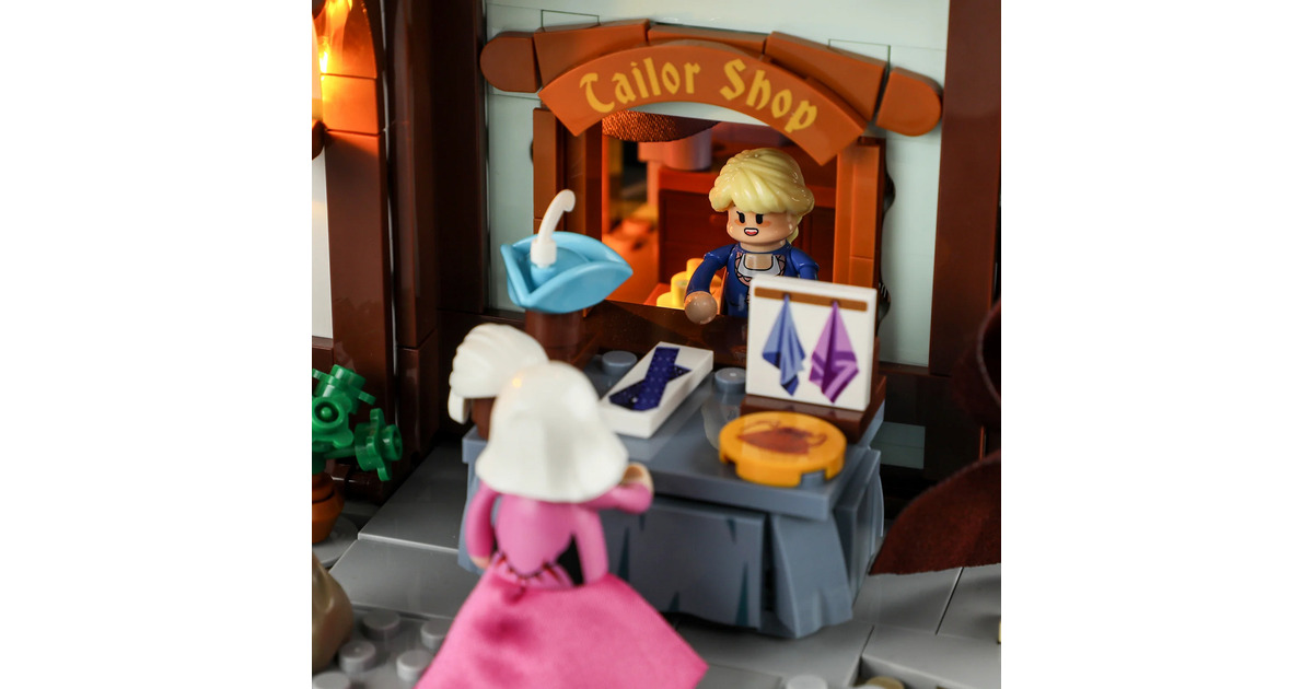 LumibricksMiddle Ages - Medieval Tailor Shop Constructiespeelgoed  (F9038)