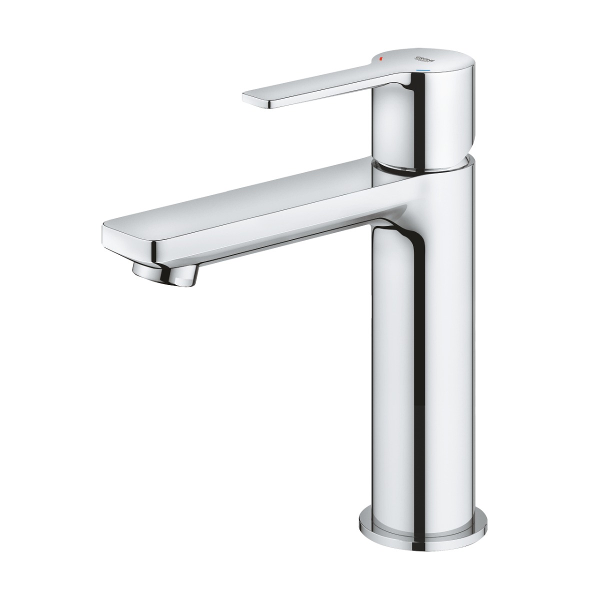 Grohe Lineare 1-gats wastafelkraan met waste chroom