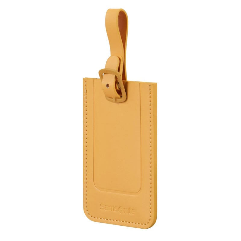 Samsonite TA Revolution Rectangle Luggage Tag (2x) Yellow