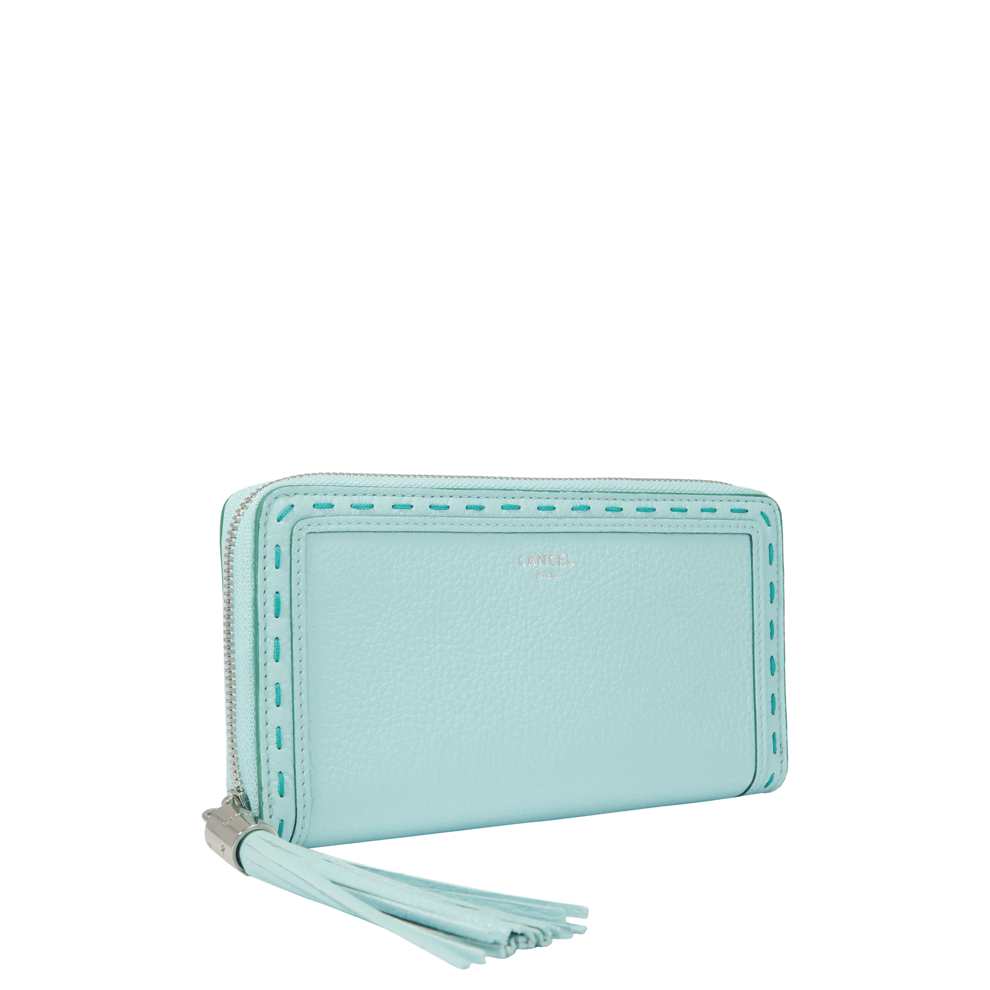 Long zipped wallet Premier Flirt de Lancel-Menthe/Emeraude