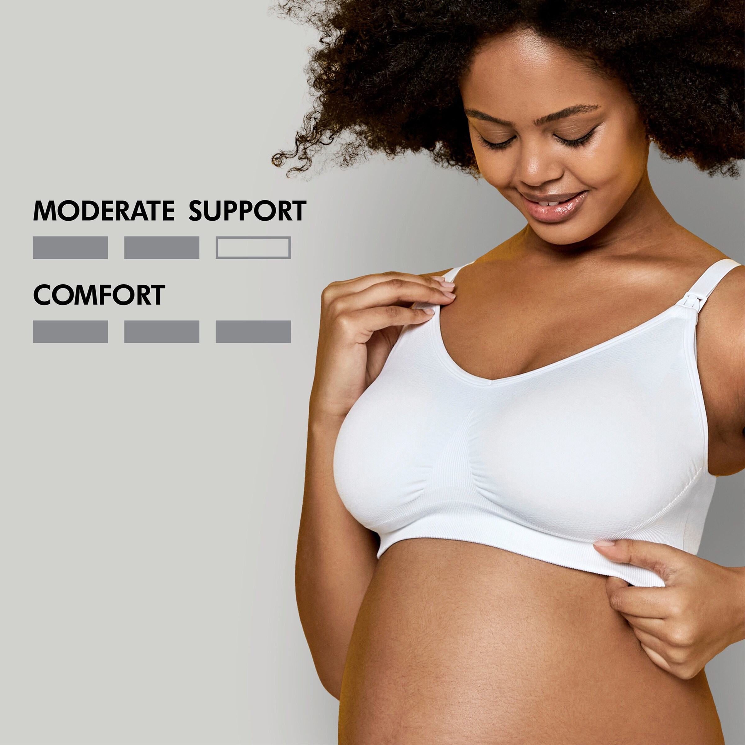 Medela Umstands- und Still-BH Ultra Keep Cool gefütterte Cups weiß