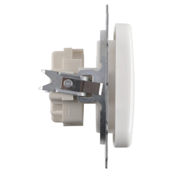 Busch-Jaeger Reflex SI enkel stopcontact wit