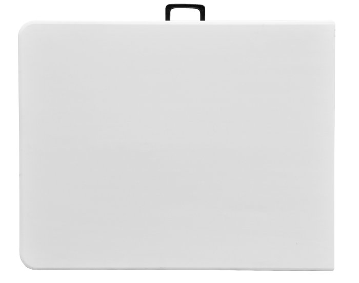 Foldebord stål/plast 180 x 75 cm hvid