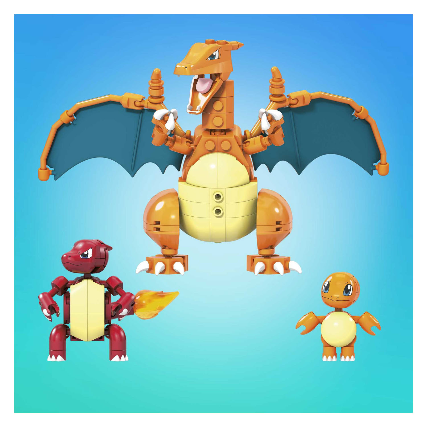 Mega Construx Pokémon Bouwset Charmander Evolution